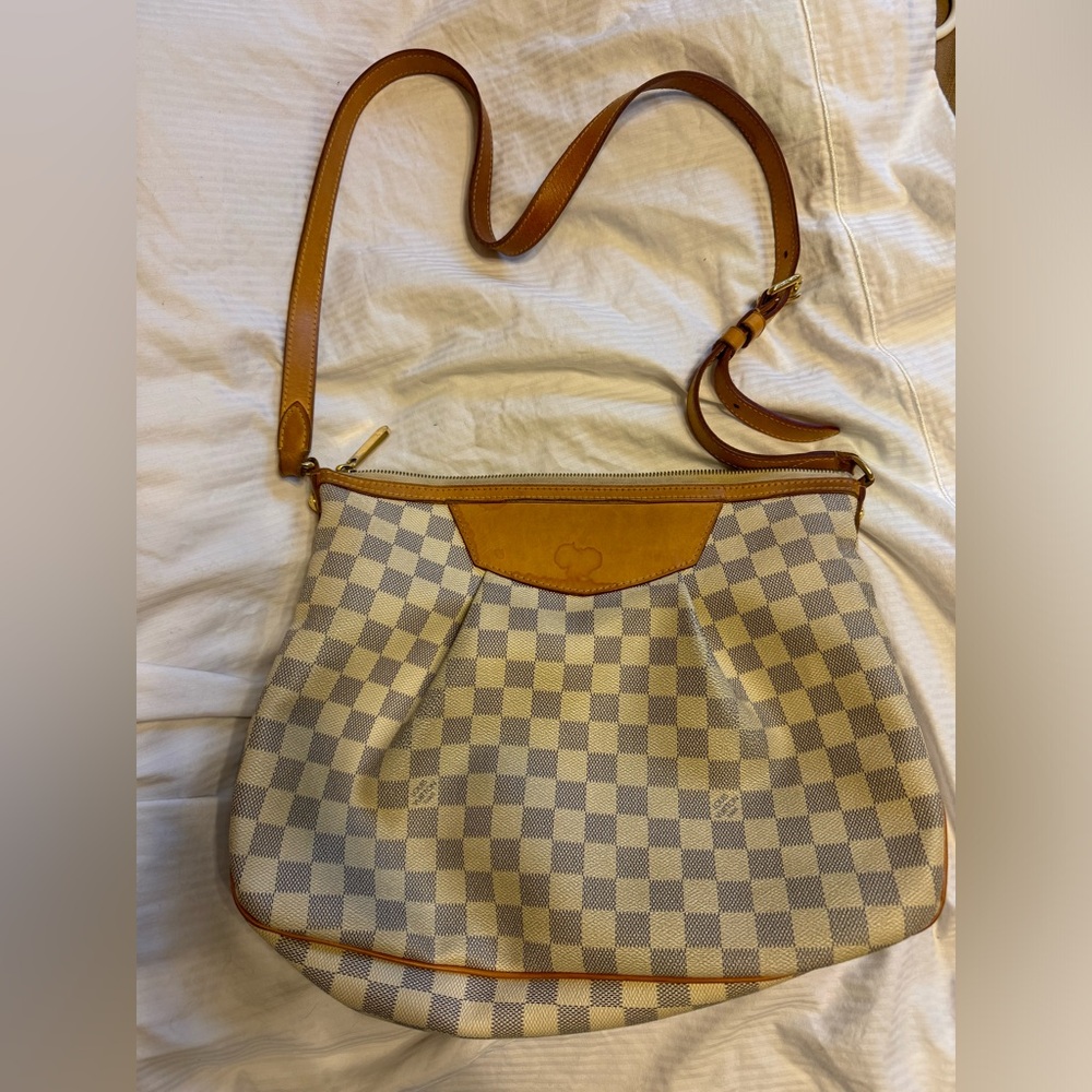 Louis Vuitton Damier Azur Shoulder Bag